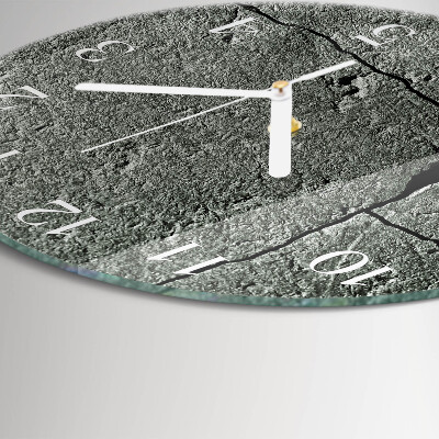 Round wall clock Natural Stone