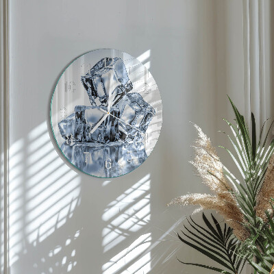 Round wall clock Ice