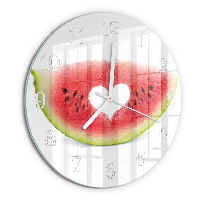 Round wall clock Watermelon
