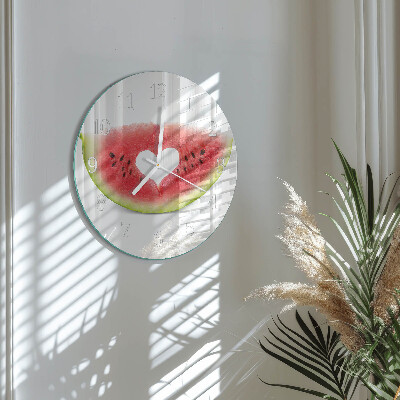 Round wall clock Watermelon