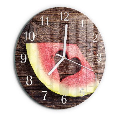 Round wall clock Watermelon