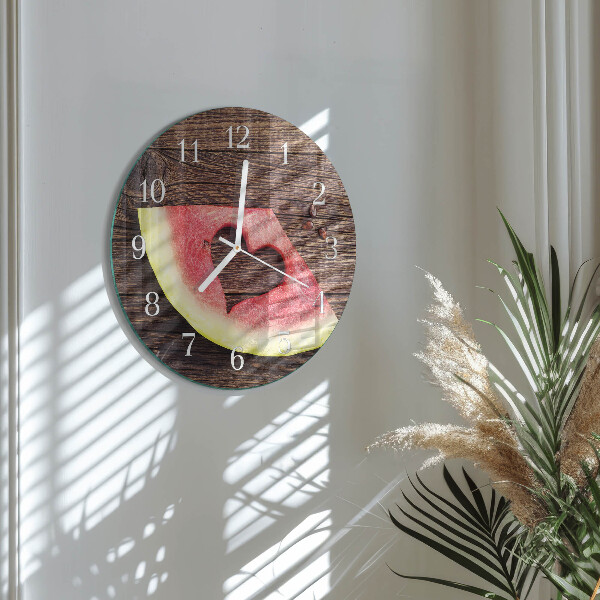 Round wall clock Watermelon