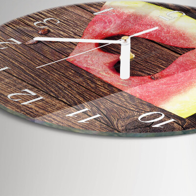 Round wall clock Watermelon