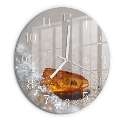 Round wall clock Amber
