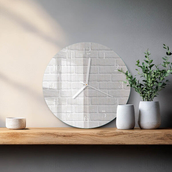 Round wall clock Brick