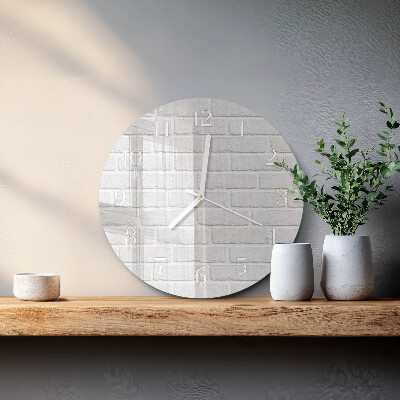 Round wall clock Brick