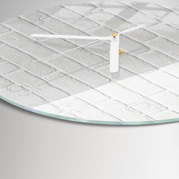 Round wall clock Brick