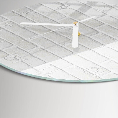 Round wall clock Brick