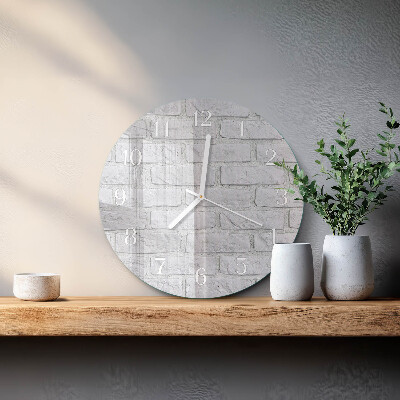 Round wall clock Brick