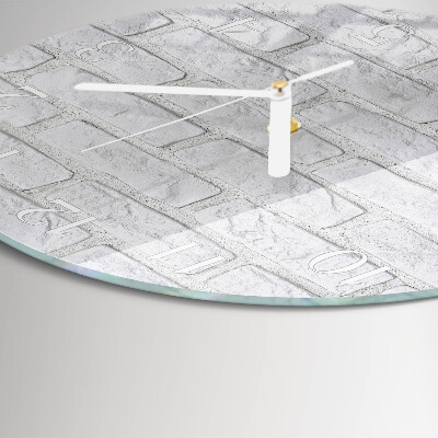 Round wall clock Brick