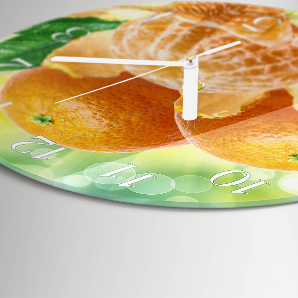 Round wall clock Oranges
