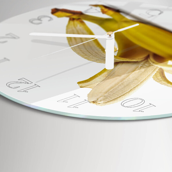 Round wall clock Bananas
