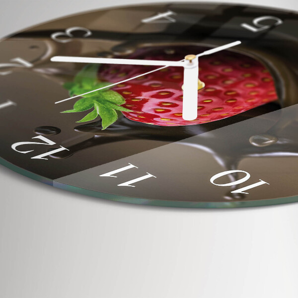 Round wall clock Chocolate