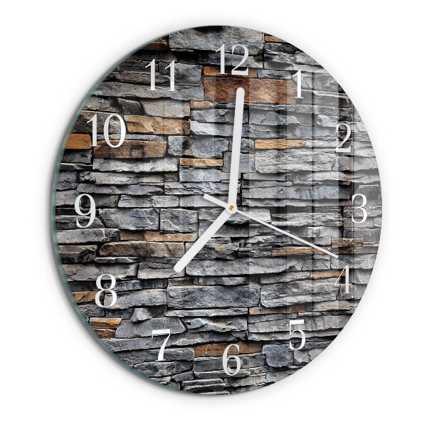Round wall clock Clinker