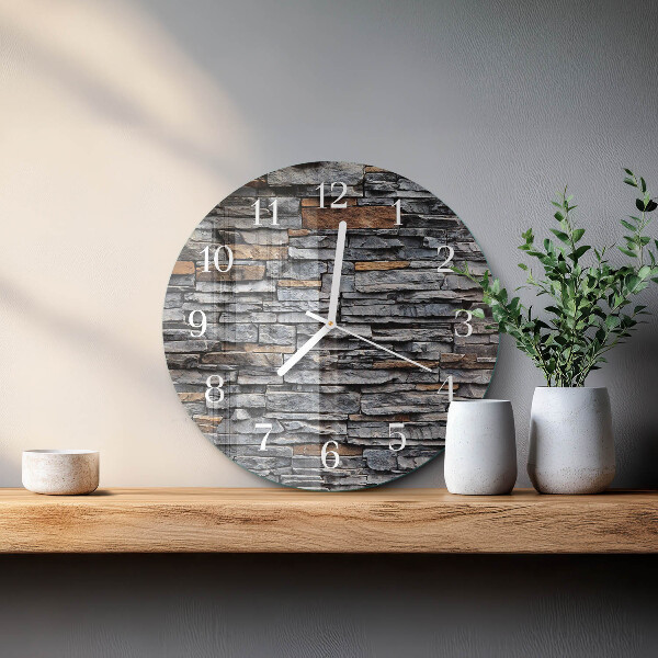 Round wall clock Clinker