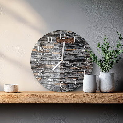 Round wall clock Clinker