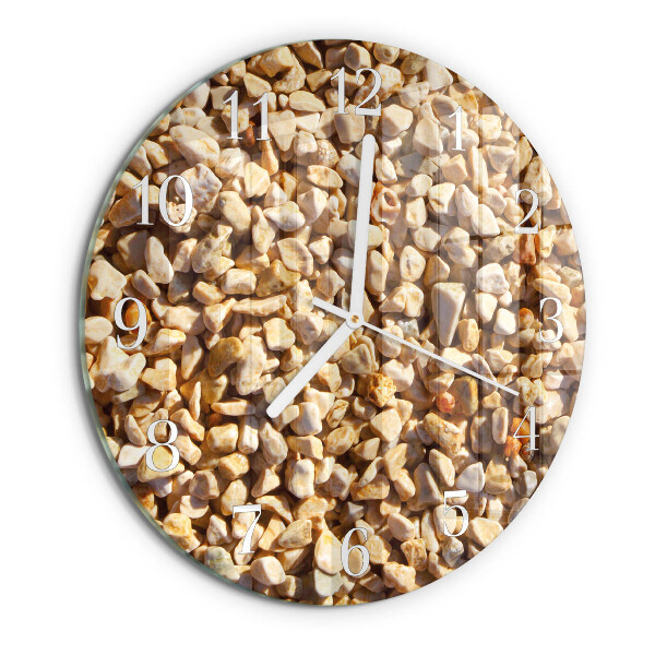 Round wall clock Gravel