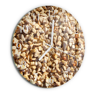 Round wall clock Gravel