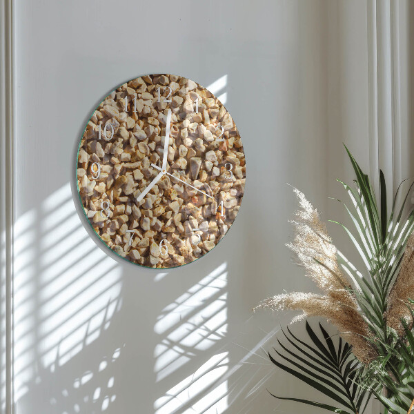 Round wall clock Gravel