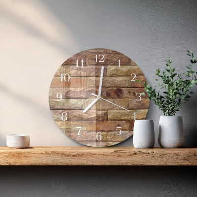 Round wall clock Brick