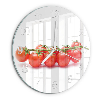 Round wall clock Tomatoes