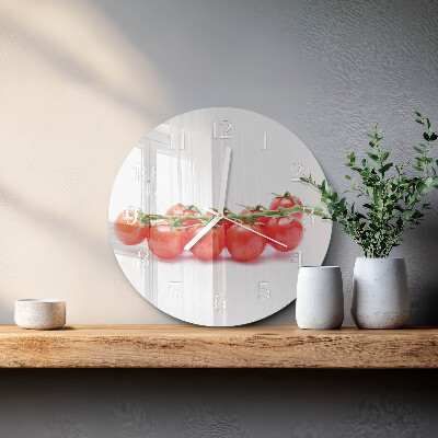 Round wall clock Tomatoes