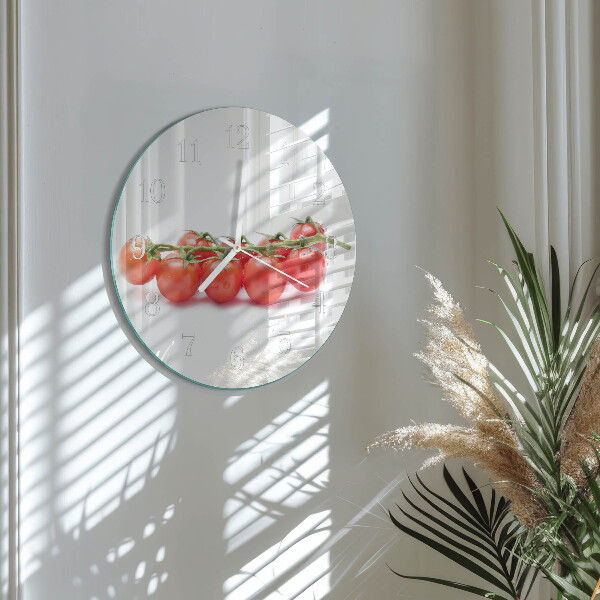 Round wall clock Tomatoes
