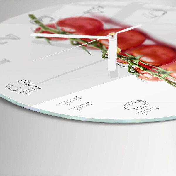 Round wall clock Tomatoes