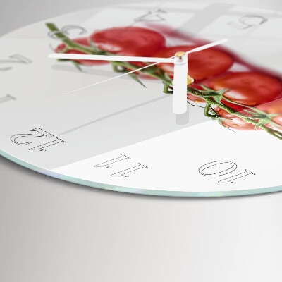 Round wall clock Tomatoes