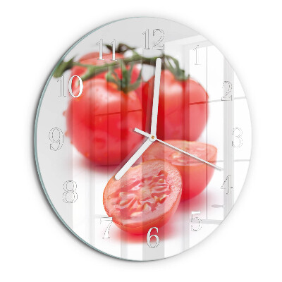 Round wall clock Tomatoes