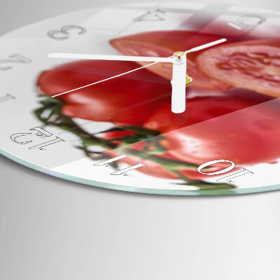Round wall clock Tomatoes