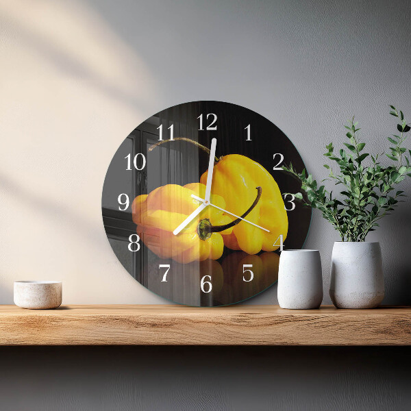 Round wall clock Pepper