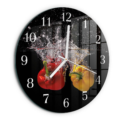 Round wall clock Pepper