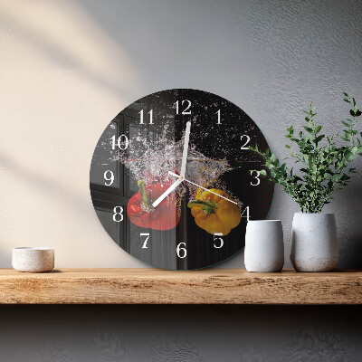 Round wall clock Pepper