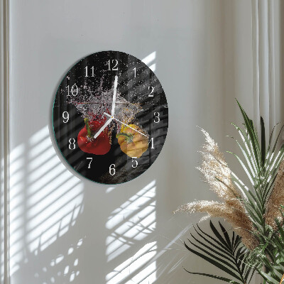 Round wall clock Pepper