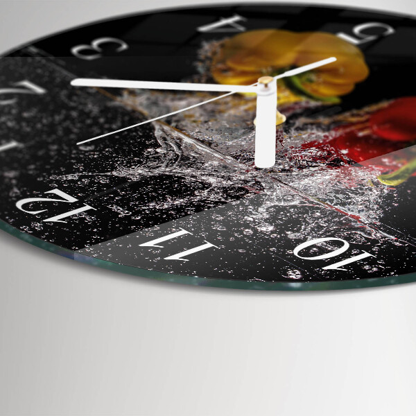 Round wall clock Pepper
