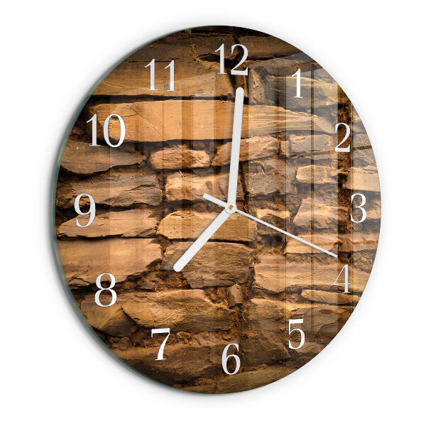 Round wall clock Stones
