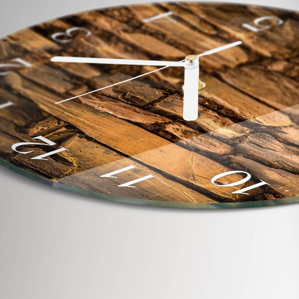Round wall clock Stones
