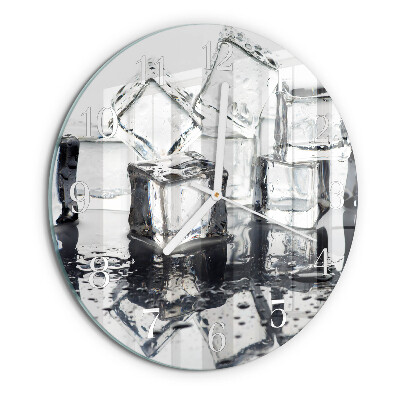 Round wall clock Ice
