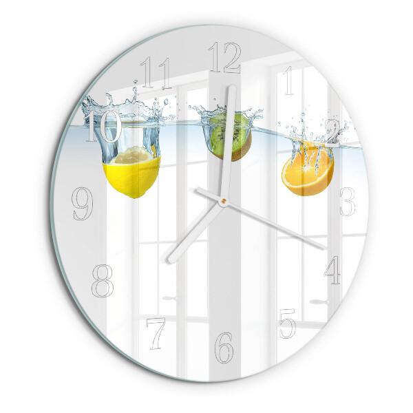 Round wall clock Kiwi