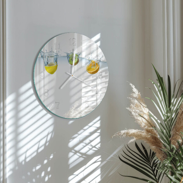 Round wall clock Kiwi