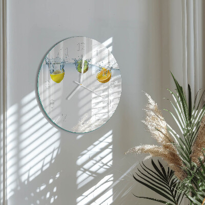 Round wall clock Kiwi
