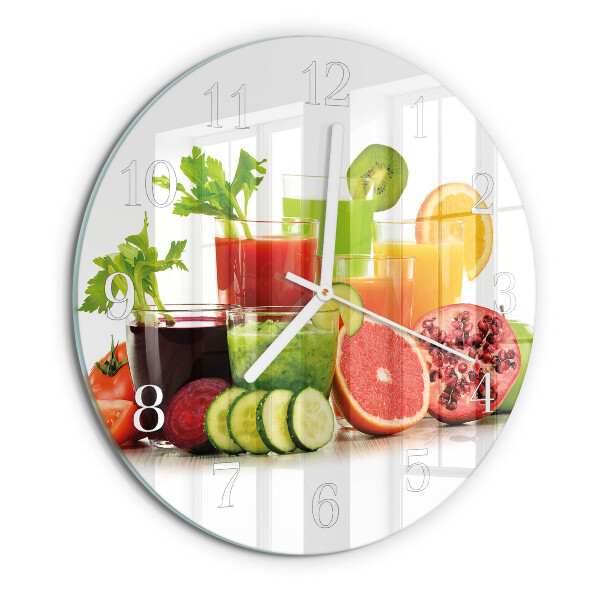 Round wall clock Juices
