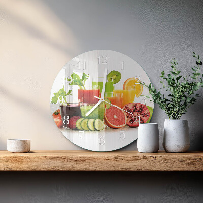 Round wall clock Juices