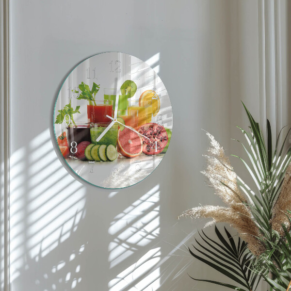 Round wall clock Juices