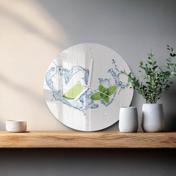 Round wall clock Mint