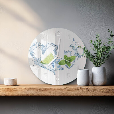 Round wall clock Mint