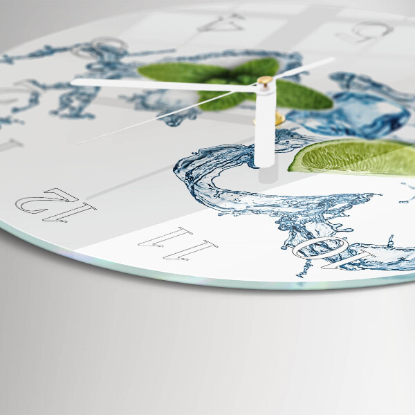 Round wall clock Mint