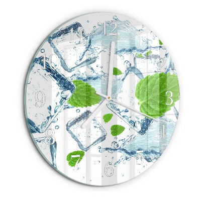 Round wall clock Ice Mint