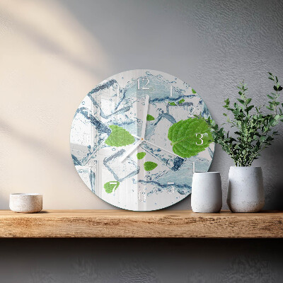 Round wall clock Ice Mint